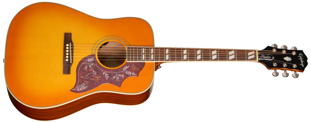 Epiphone Hummingbird Studio Heritage Cherry Sunburst