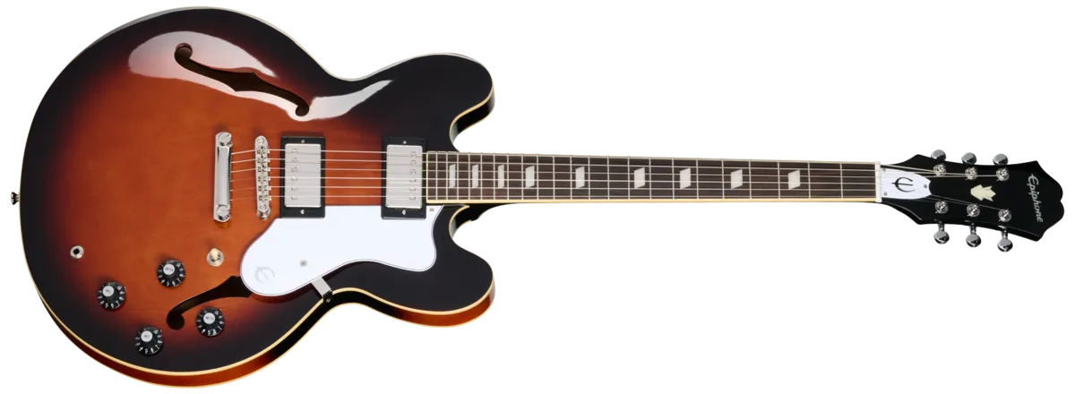 Epiphone Bonehead Riviera Dark Tobacco Burst