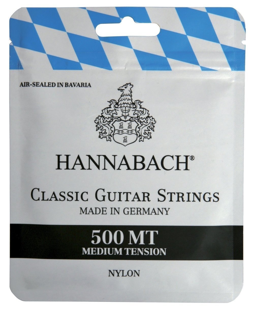 Hannabach Serie 500 Medium Tension - Klassisen kitaran kielet