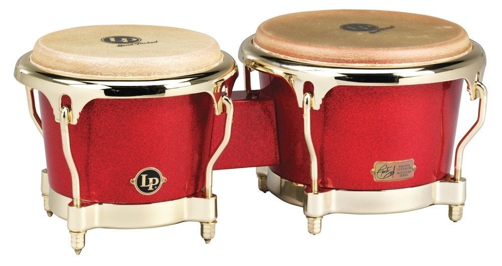 LP Galaxy Fiberglass Fausto Cuevas III Signature Bongo