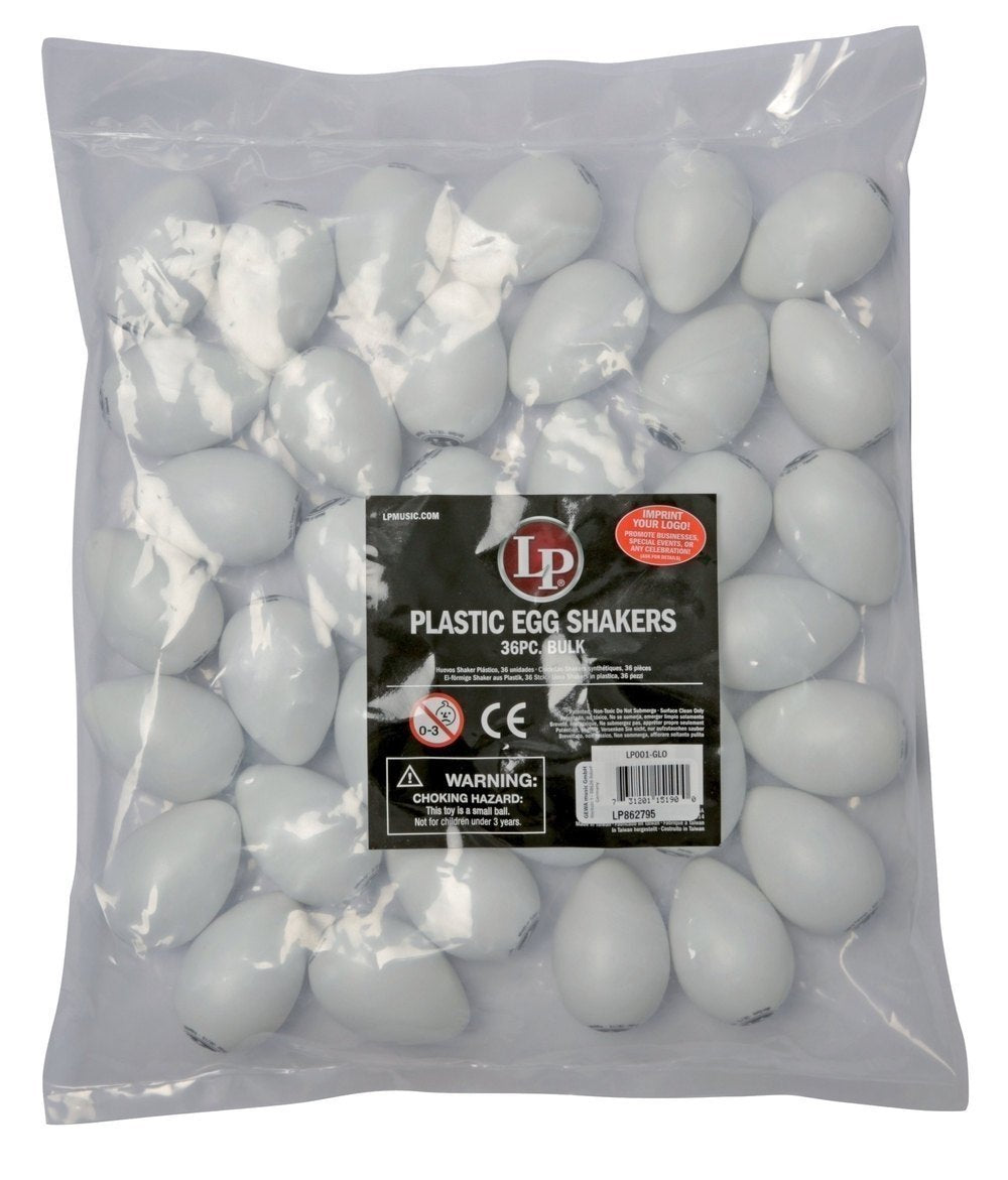 LP Glow In The Dark Egg Shaker, 36 kpl
