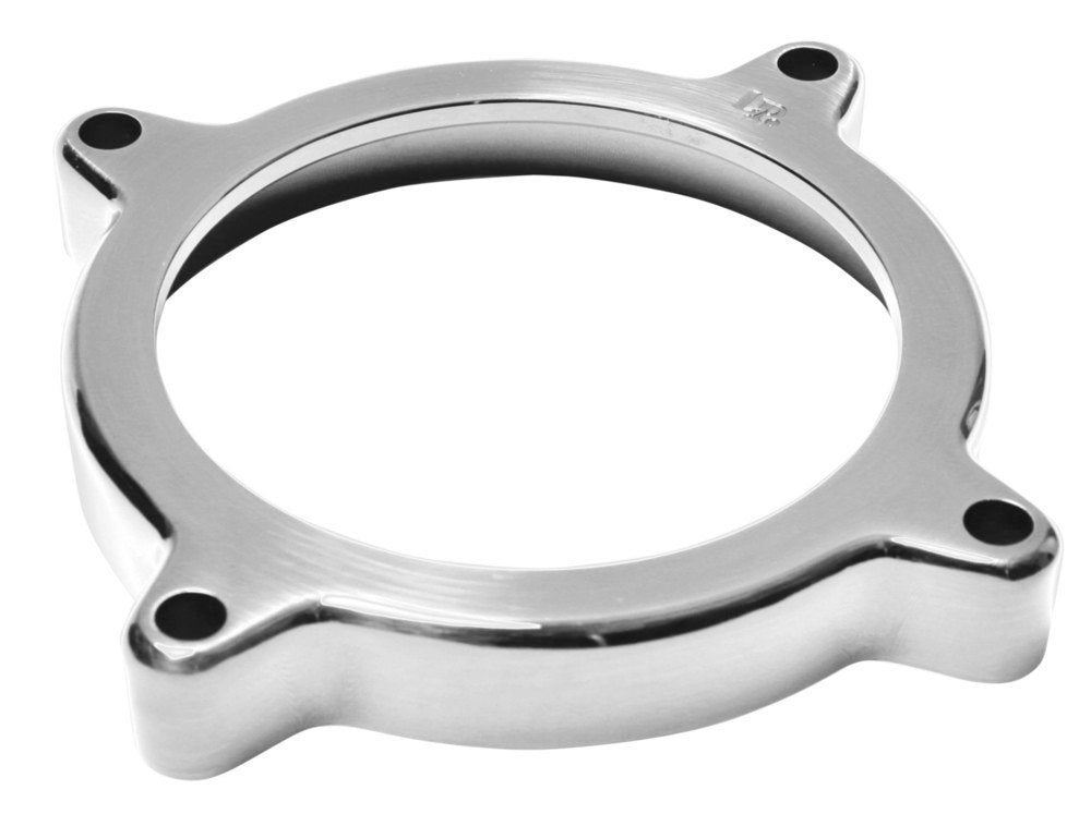 Bottom Bongo Alumiini 8 1/2" kromi | 4 reikäinen
