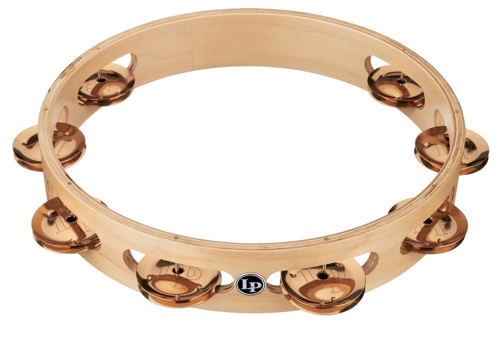 LP Pro 10" Single Row Tambourine Bronze