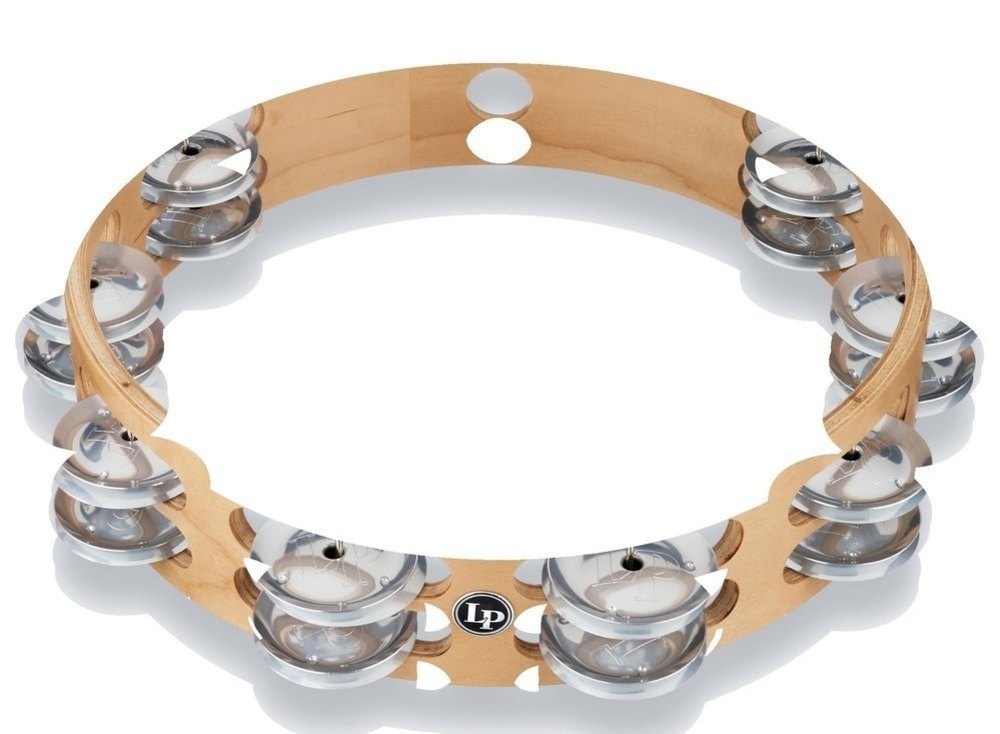 Latin Percussion LP380B-AL Pro 10" Double Row Tambourine