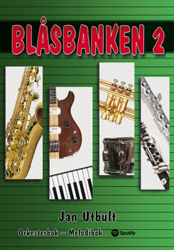 BLÅSBANKEN 2 STÄMMA 3Bb TENORSAX / BARYTON G-KLAV