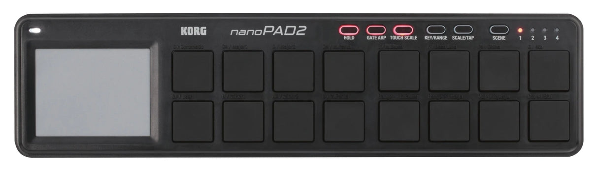 nanoPAD 2 BK MIDI-ohjain, musta