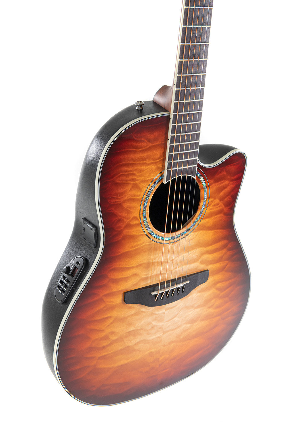 Elektro-akustinen kitara Celebrity Standard Plus Mid Cutaway Cognac Burst Gloss