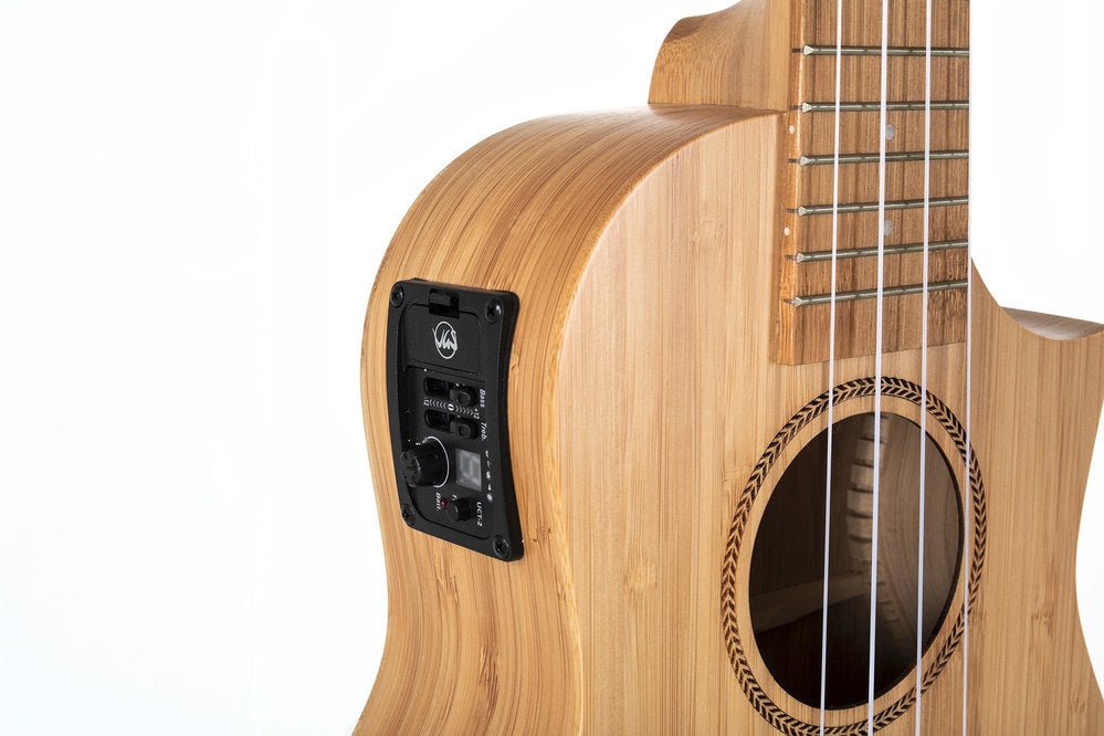Manoa E-A Concert Konserttiukulele Bambua