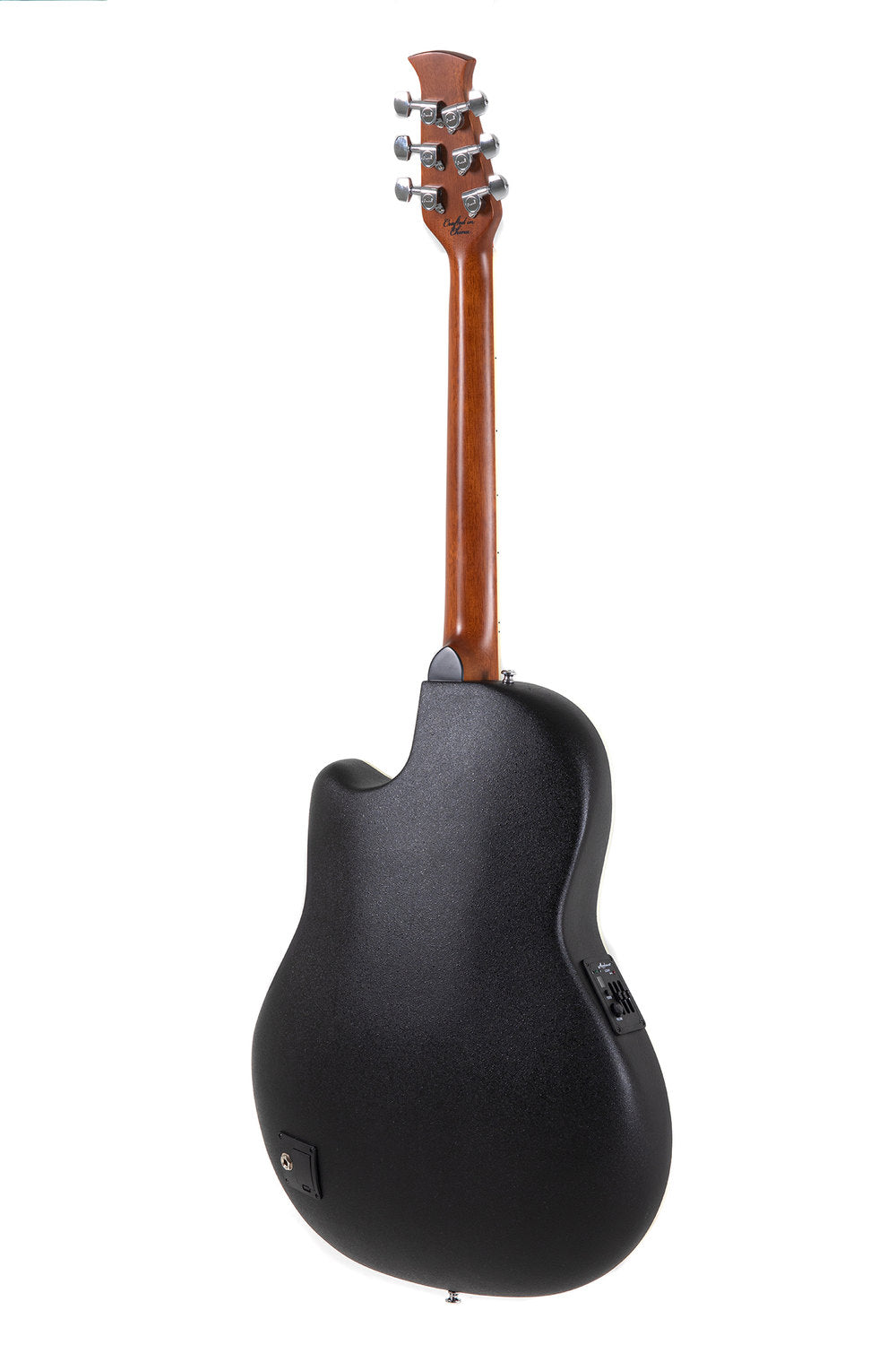Applause Elektro-akustinen kitara AB28 Super Shallow Bowl Cutaway, black satin