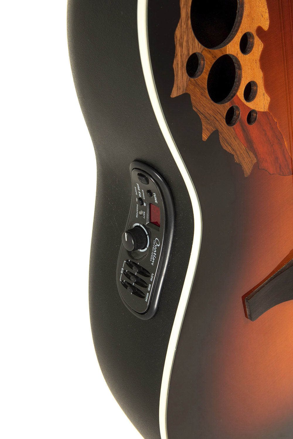 Elektro-akustinen kitara Standard Elite Deep Contour Cutaway 12-string New England Burst