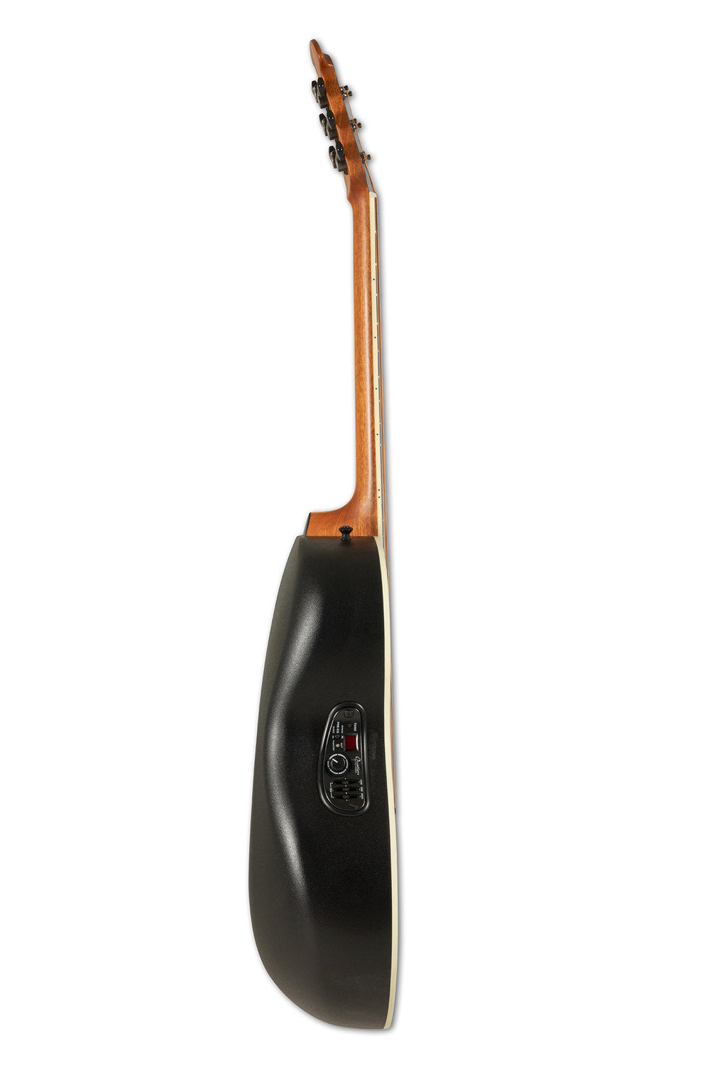 Elektro-akustinen kitara Standard Elite Deep Contour Cutaway Musta