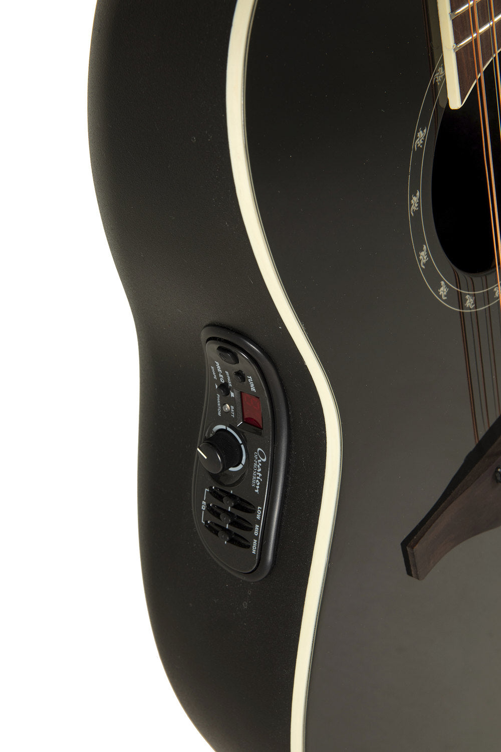 Standard Balladeer Deep Contour Cutaway 12-string Black