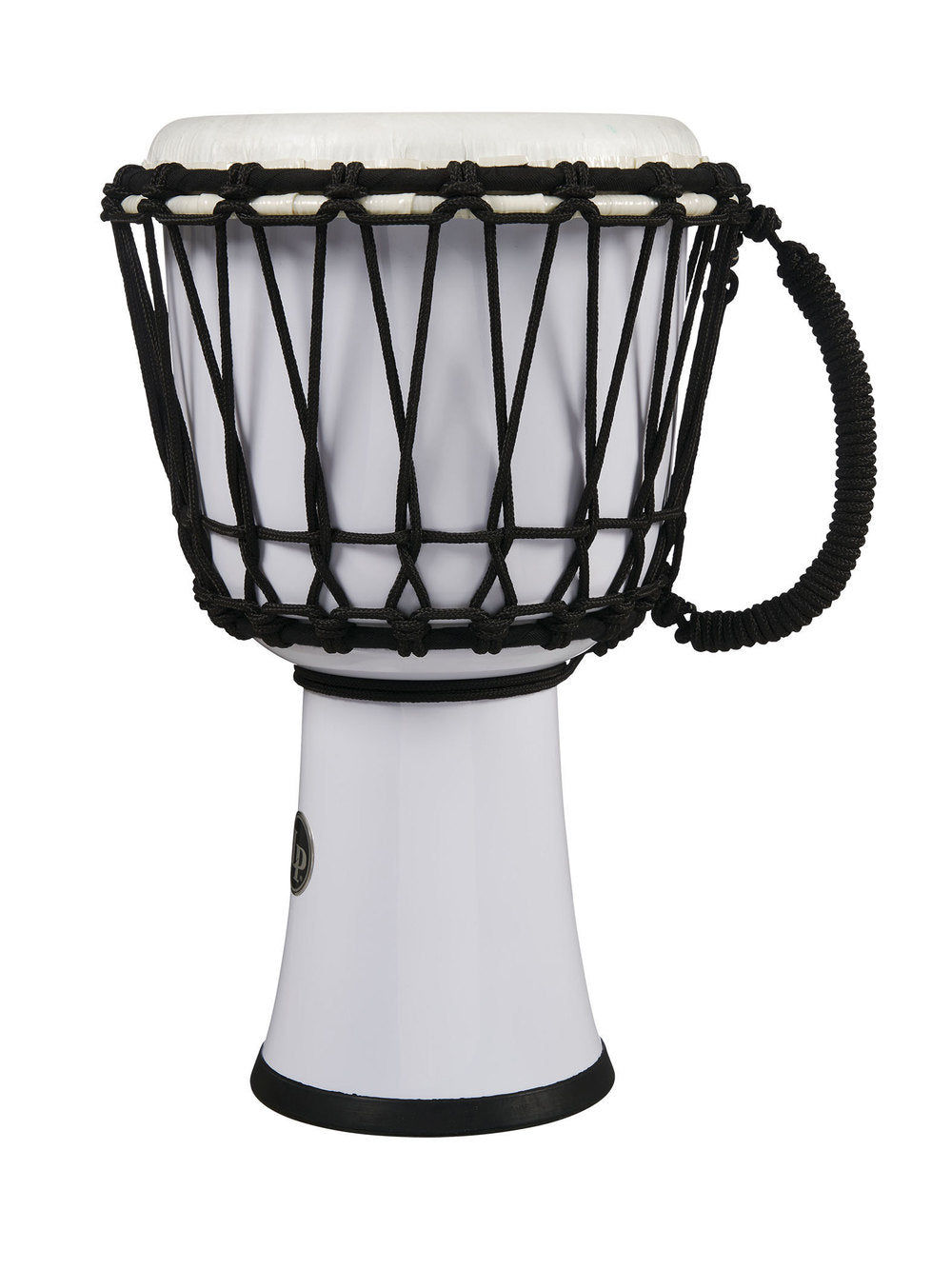 LP World 7" Rope Tuned Circle Djembe - Valkoinen