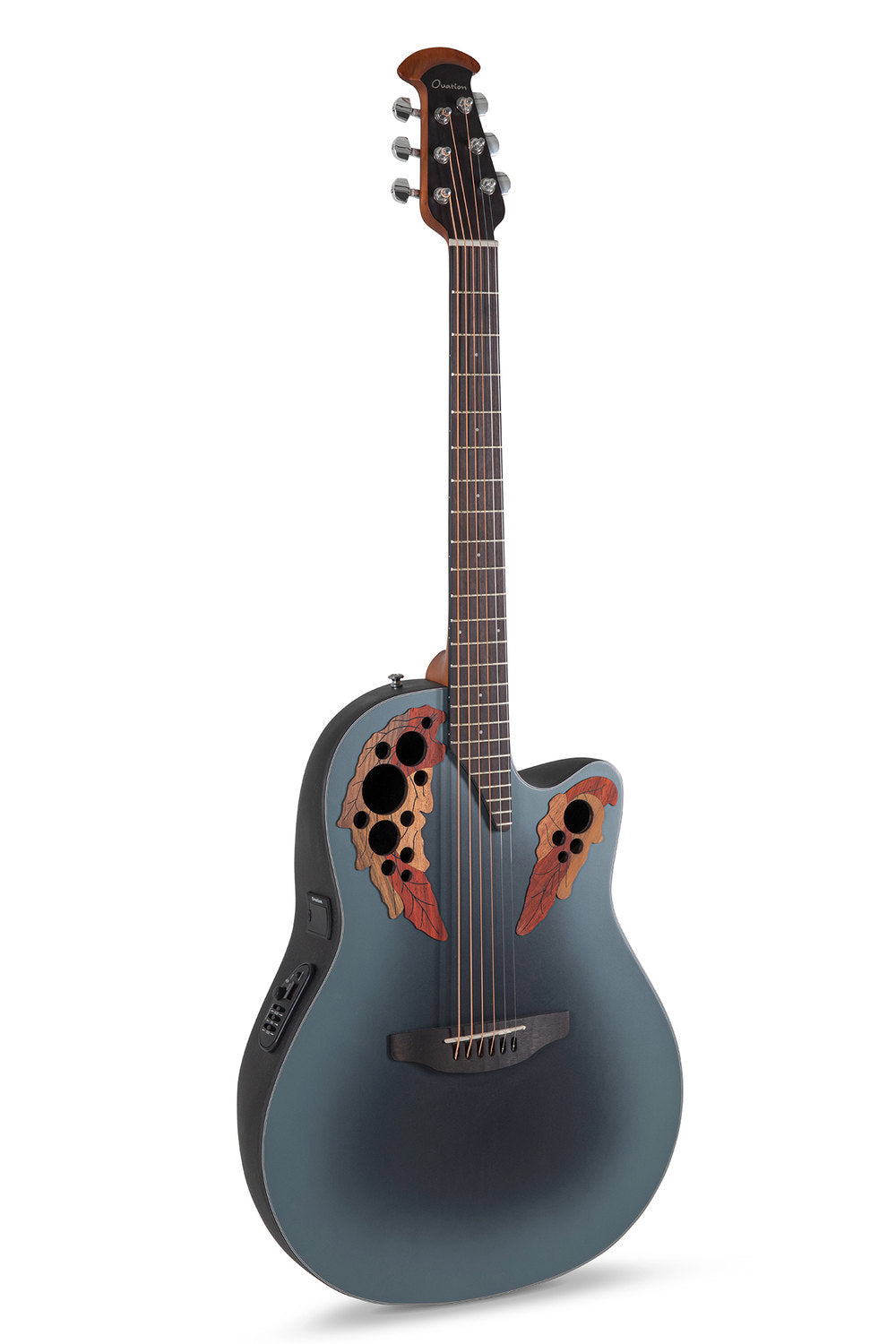Ovation Celebrity Elite Mid Cutaway - Reverse Blue Burst
