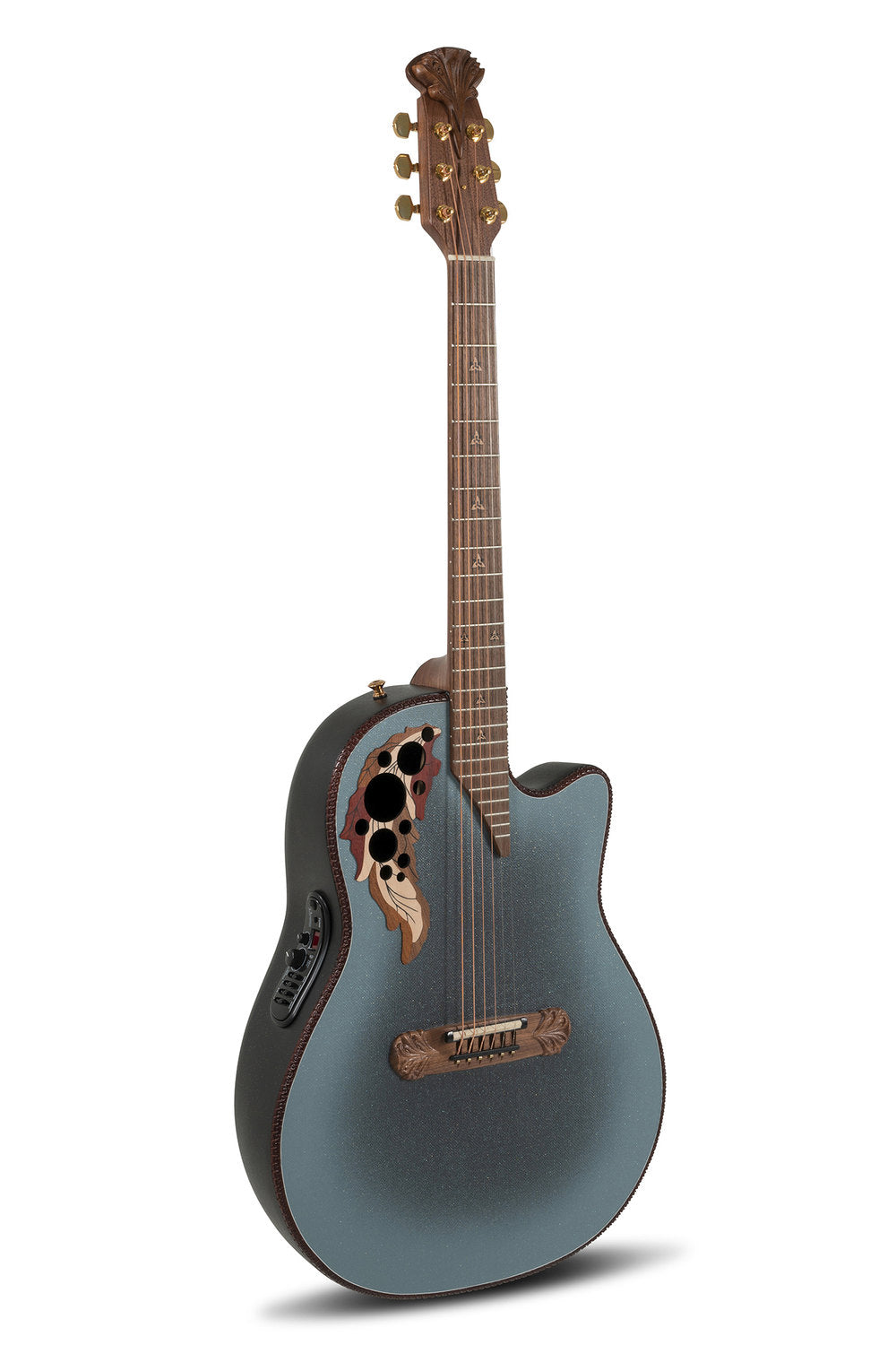 Elektro-akustinen kitara 2087GT Deep Contour Cutaway Reverse Blue Burst