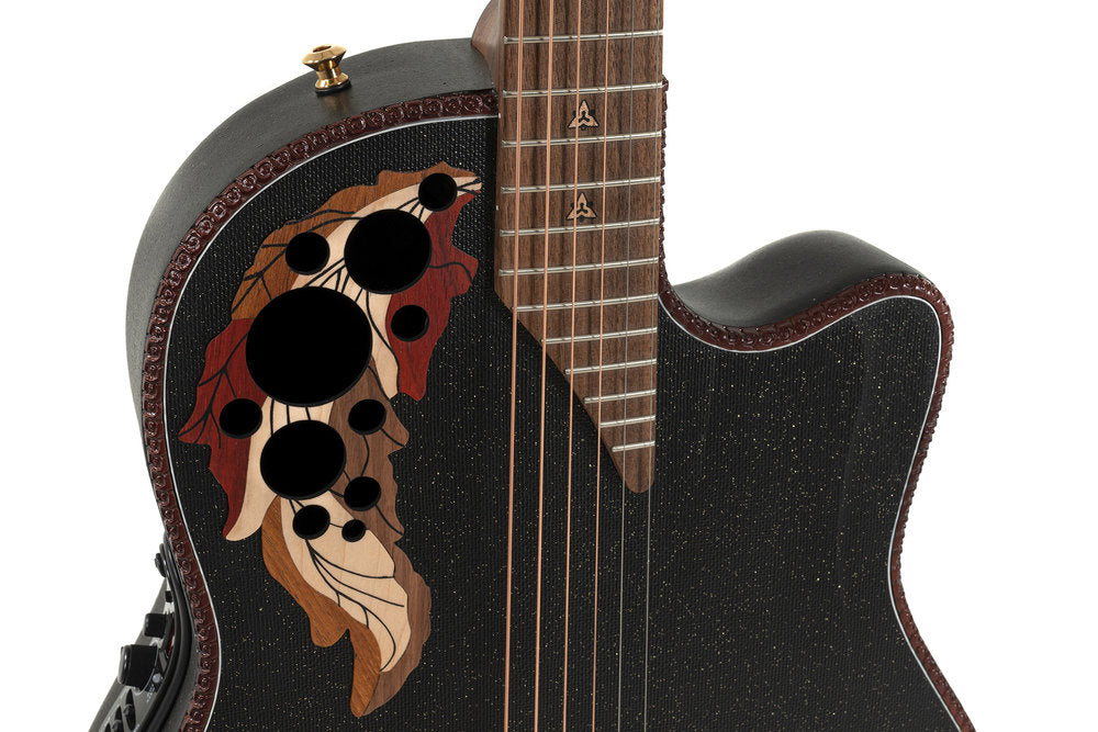 Elektro-akustinen kitara 2087GT Deep Contour Cutaway Black
