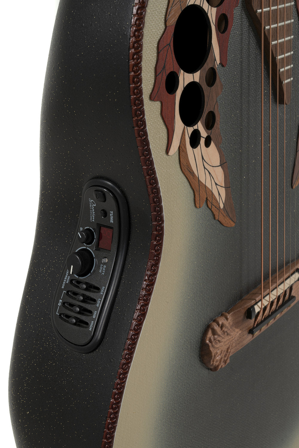 Elektro-akustinen kitara 1687GT Deep Non-Cutaway Reverse Beige Burst