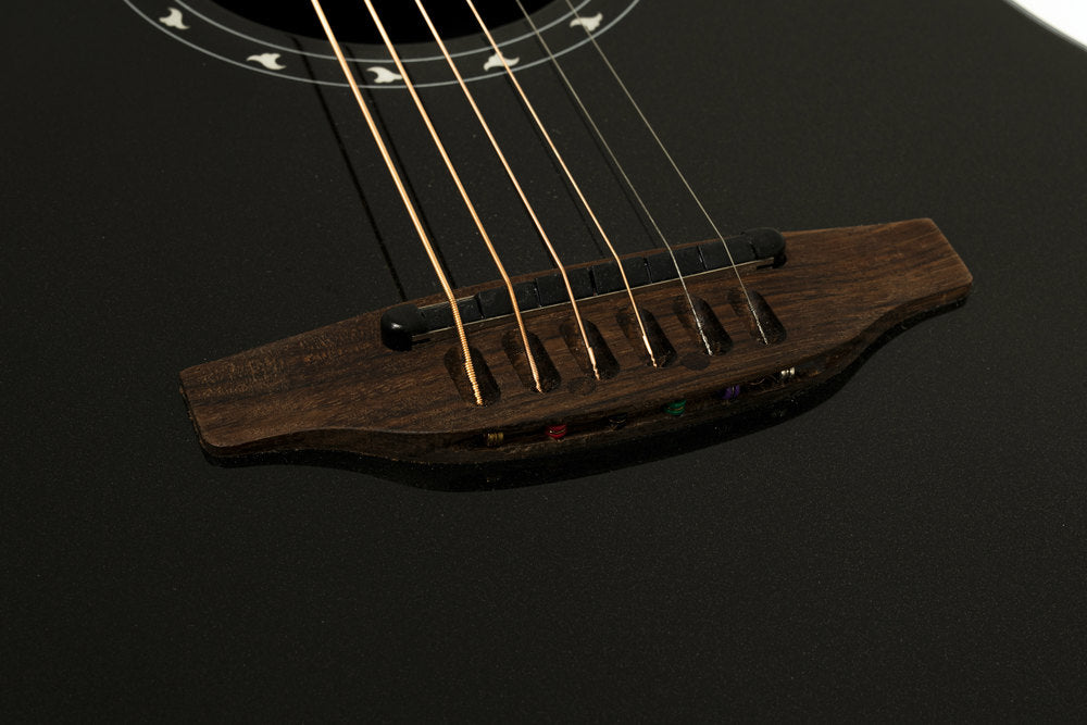 Elektro-akustinen kitara Pro Series Ultra Mid-Depth Non-Cutaway Pitch Black