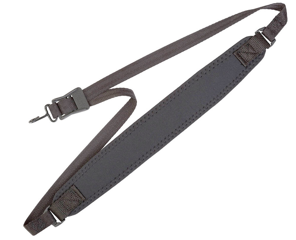 Saksofonin hihna Classic Musta XL, pituus 48,3 - 66 cm