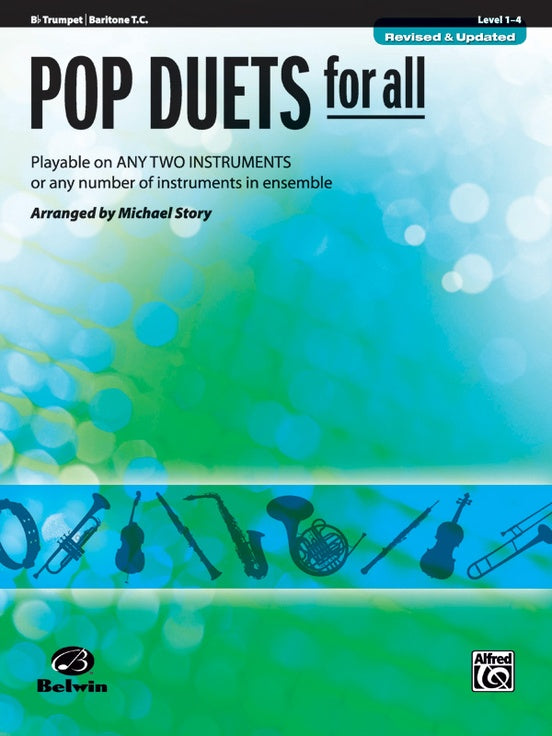 POP DUETS FOR ALL TRUMPET/BARITONE T.C.