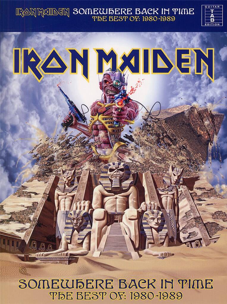 IRON MAIDEN SOMEWHERE BACK IN TIME GUITAR TAB (THE BEST OF 1980-1989)