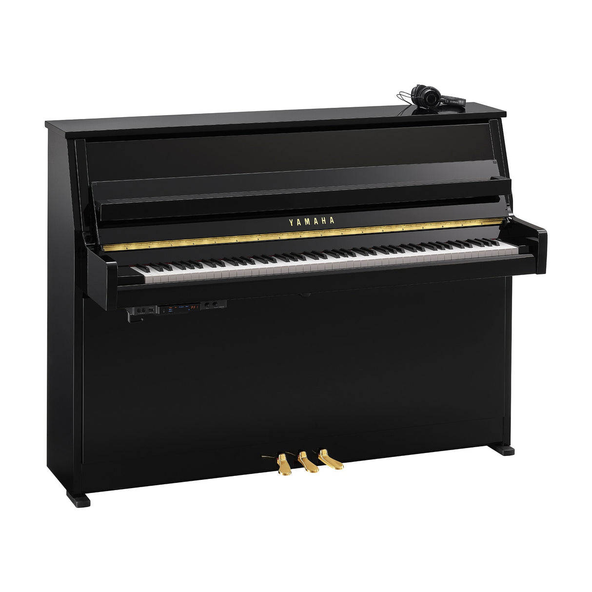 B10 SC3 Silent Piano, musta kiiltävä
