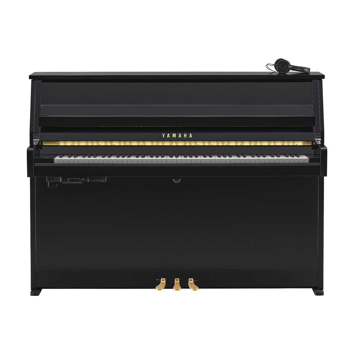 B10 SC3 Silent Piano, musta kiiltävä