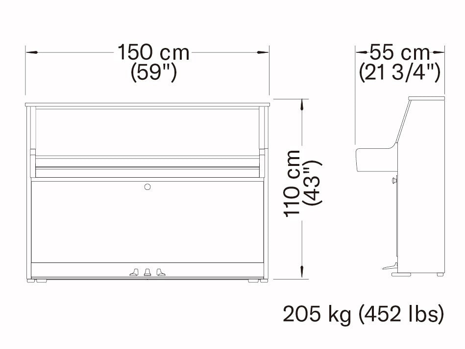 B10 TC3 Transacoustic kiiltävä musta