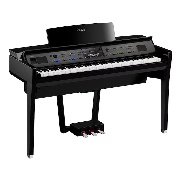 CVP909PE Clavinova, musta kiiltävä