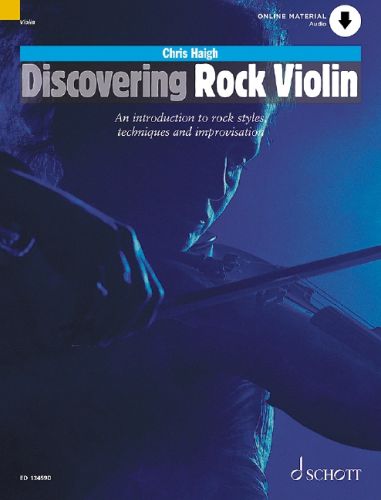 DISCOVERING ROCK VIOLIN +CD HAIGH SCHOTT