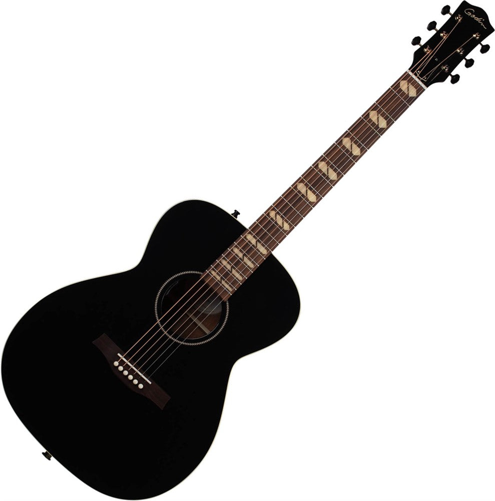 Godin Fairmount Studio Jumbo Black EQ W/Bag