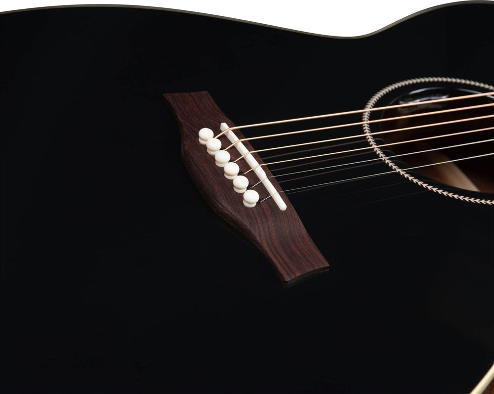Godin Fairmount Studio Jumbo Black EQ W/Bag