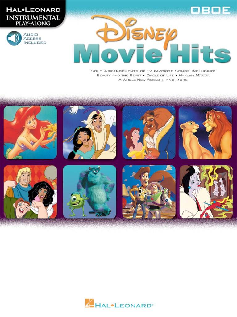 DISNEY MOVIE HITS +ONLINE AUDIO OBOE