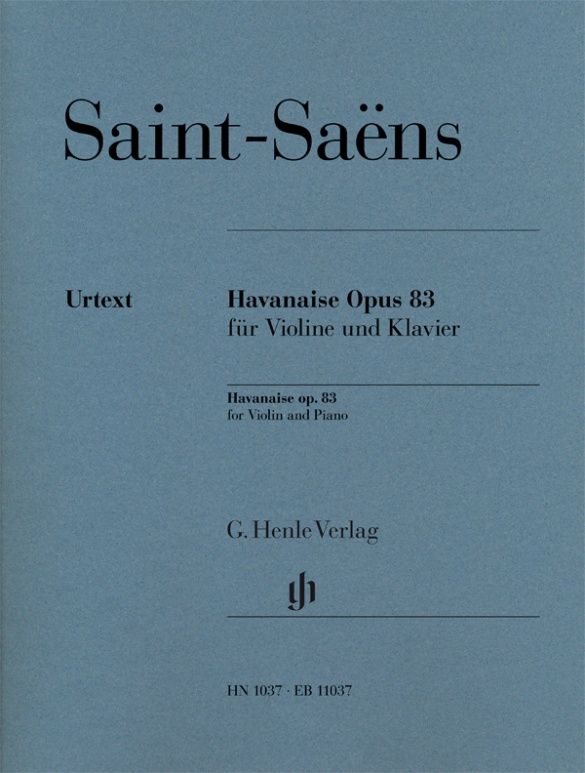 SAINT-SAENS HAVANAISE OP83 VIOLIN + PIANO