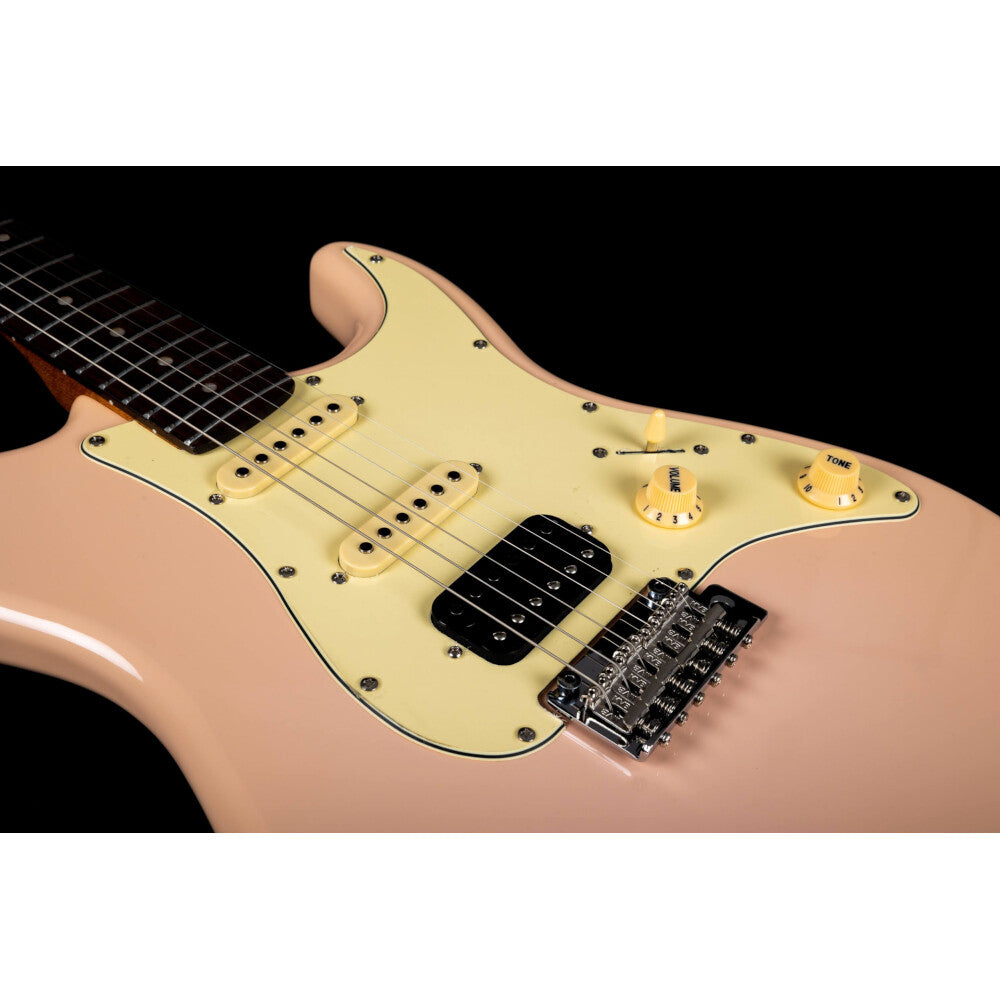 Jet Guitars JS400 HSS RW Shell Pink