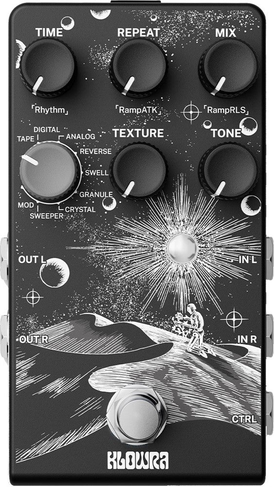 Klowra Everlast Multi Delay Pedal