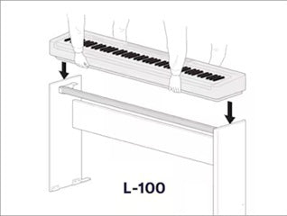 L-100B -pianojalusta