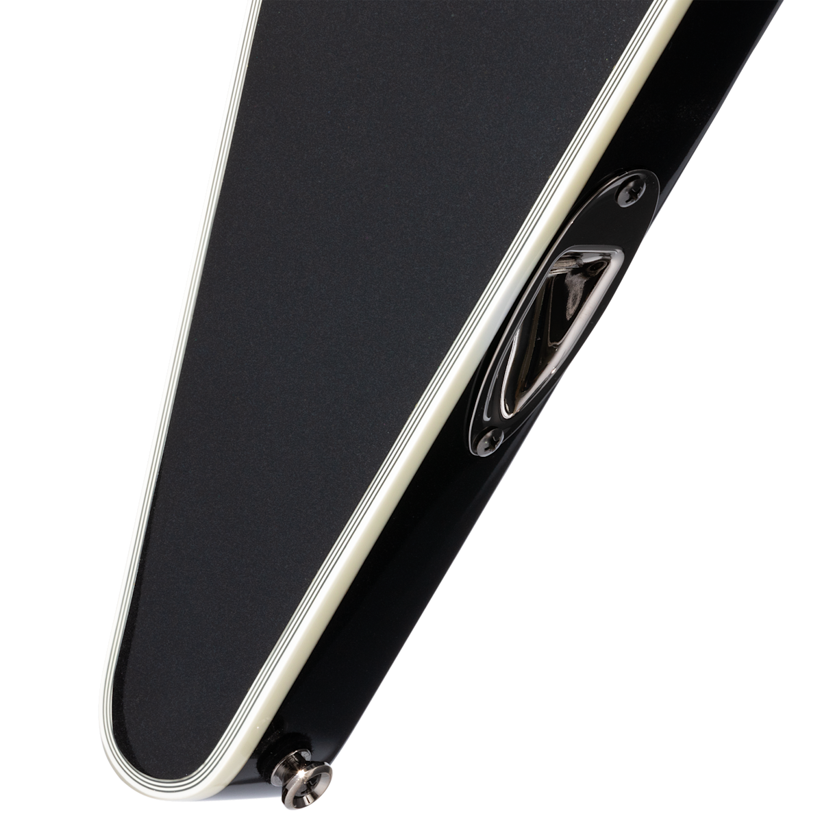 Mustaine Flying V Custom Black Metallic