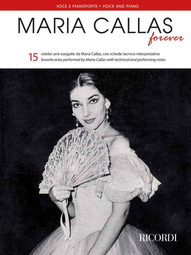 CALLAS MARIA FOREVER VOICE+ PIANO RICORDI