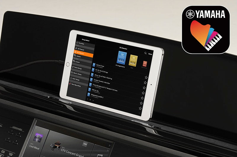 CVP905B Clavinova, musta matta