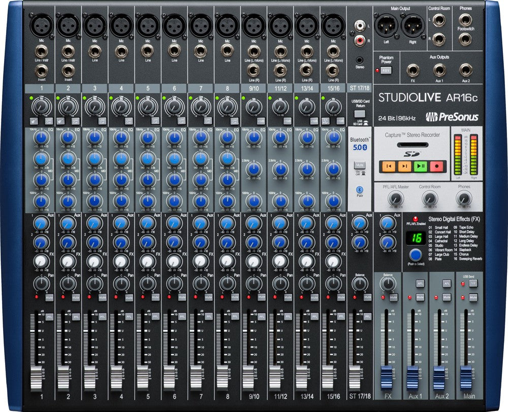 PreSonus StudioLive AR16c