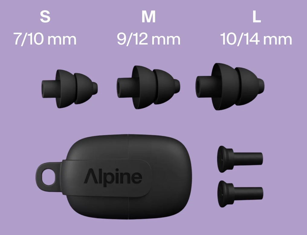 PARTYPLUG korvatulpat, musta