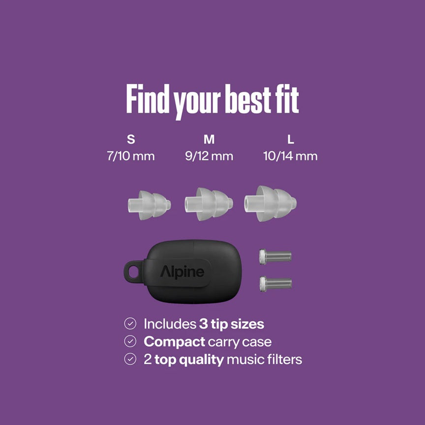 PartyPlug Pro korvatulpat, läpinäkyvä