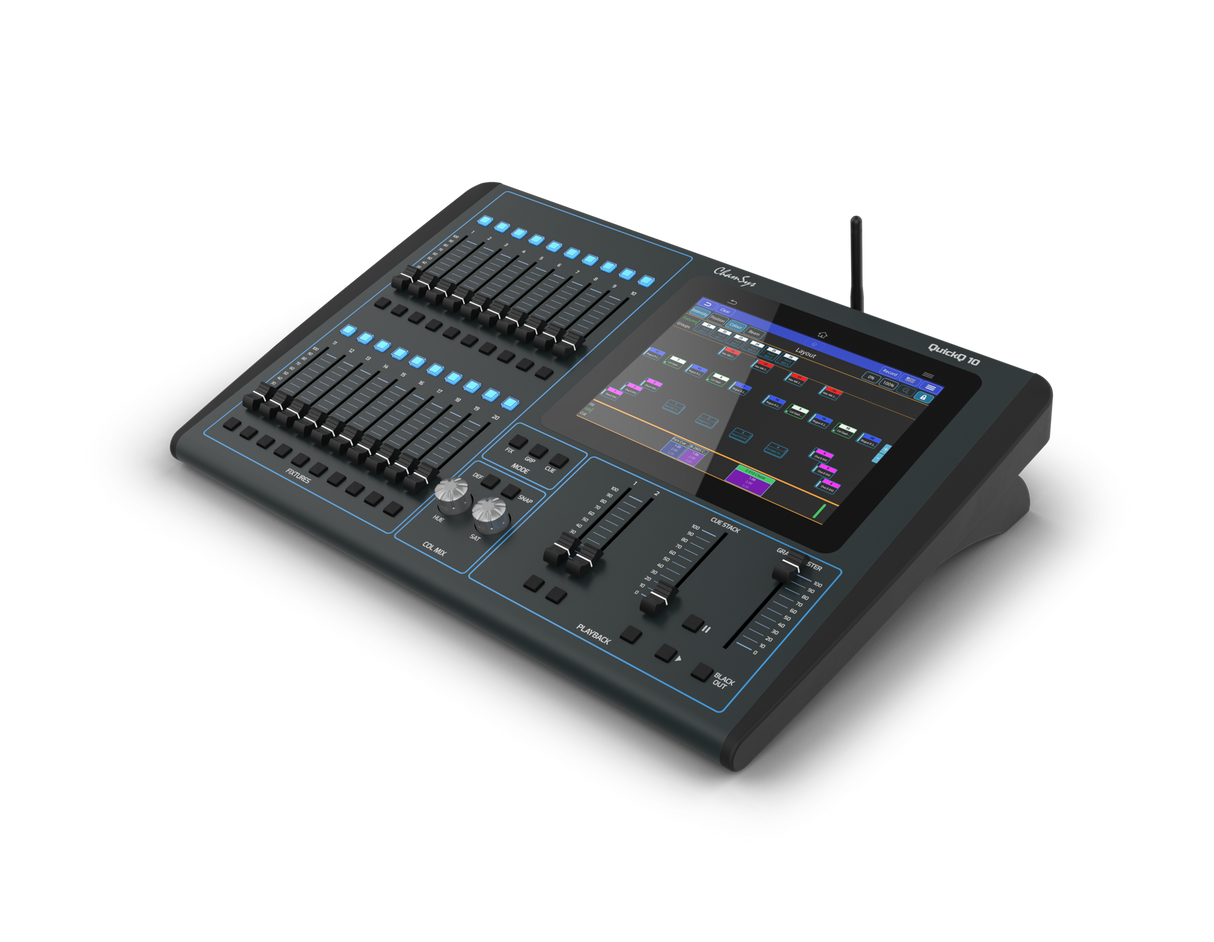 ChamSys QuickQ 10 DMX Lighting Console.