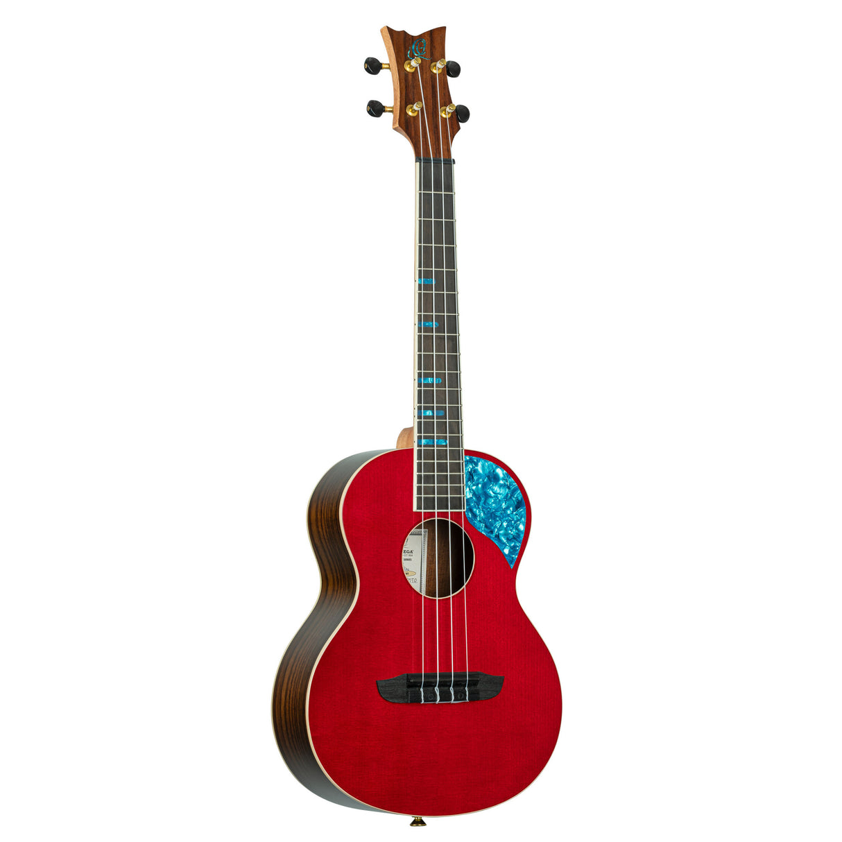 RUGHSRT Ghost Series tenoriukulele, punainen