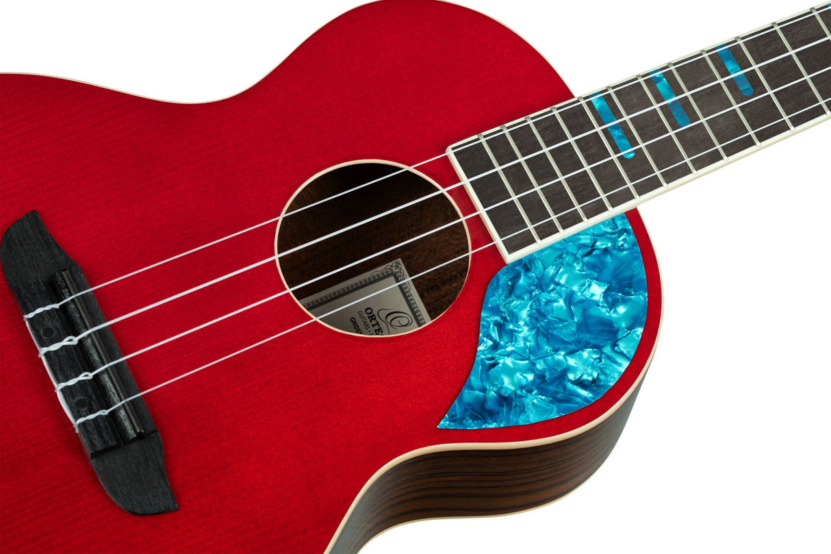 RUGHSRT Ghost Series tenoriukulele, punainen