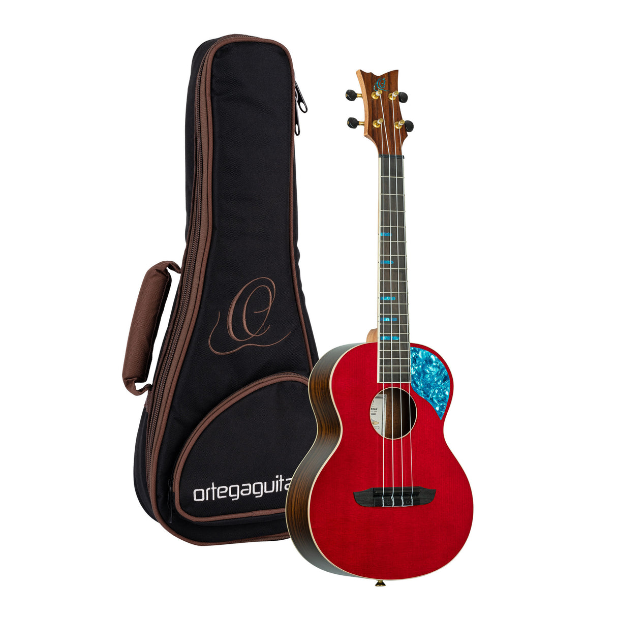 RUGHSRT Ghost Series tenoriukulele, punainen