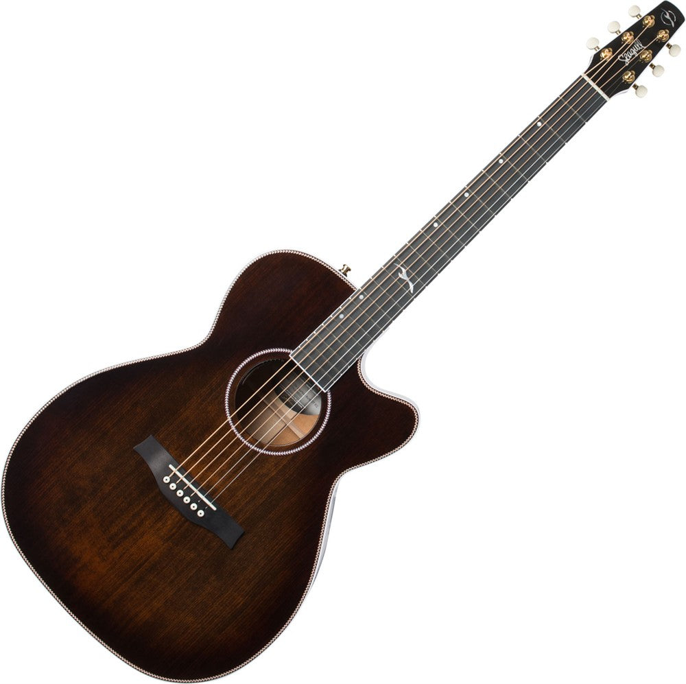 Seagull Artist Mosaic Bourbun Burst CH CW GT