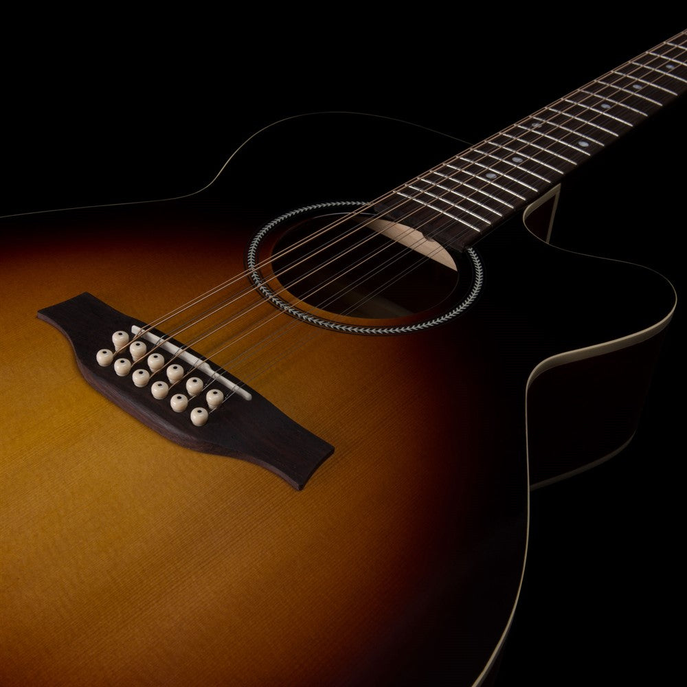 Seagull S12 Spruce Sunburst Gloss Top Presys II