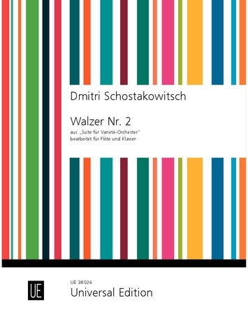SOSTAKOVITS WALZER NR.2 FLUTE+PIANO
